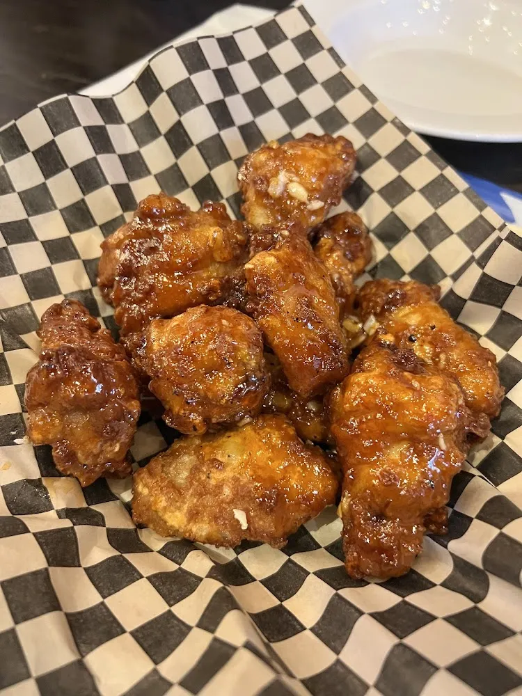 Sweet Garlic Chicken Wings